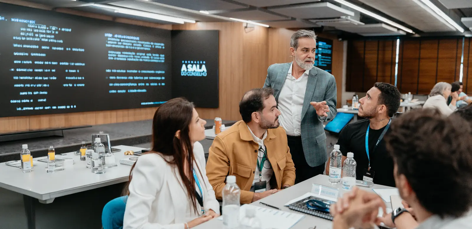 Márcio Giacobelli em imersão com empresários